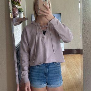 Cropped Pink Sweater